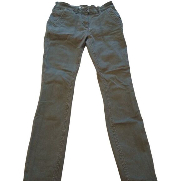 Ann Taylor Loft Straight Leg Girls (Unisex) Green Pants Size 00P - Picture 4 of 6